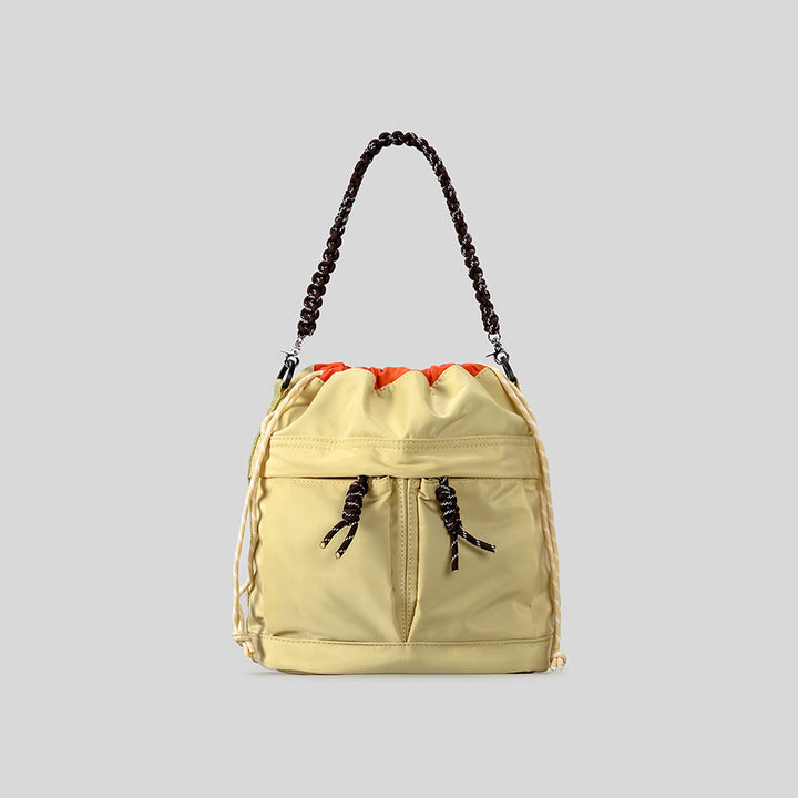 Drawstring Bucket Bag
