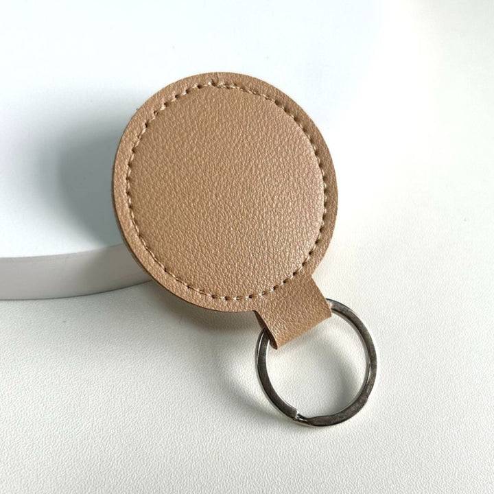 Round Leather Keyring Kalsten