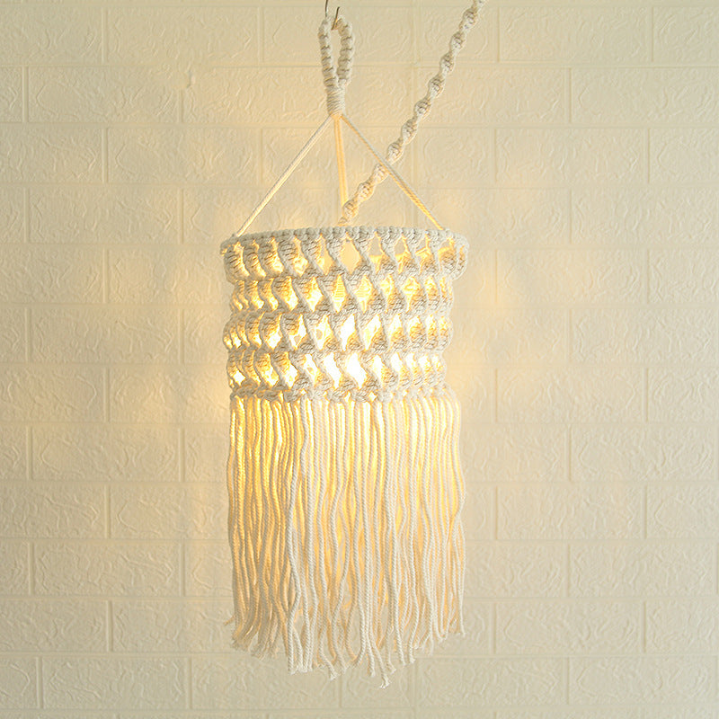 Macramé Pendant Light Fixture Kalsten