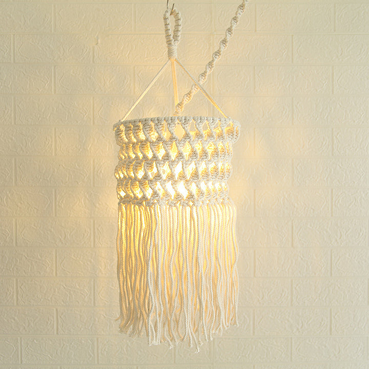 Macramé Pendant Light Fixture Kalsten