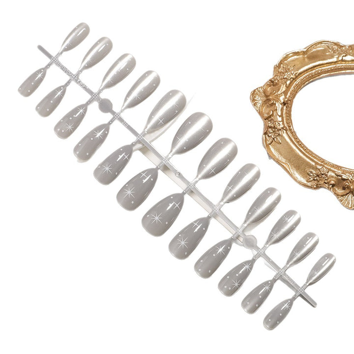 Premium Metallic Press-On Nail Tips Kalsten