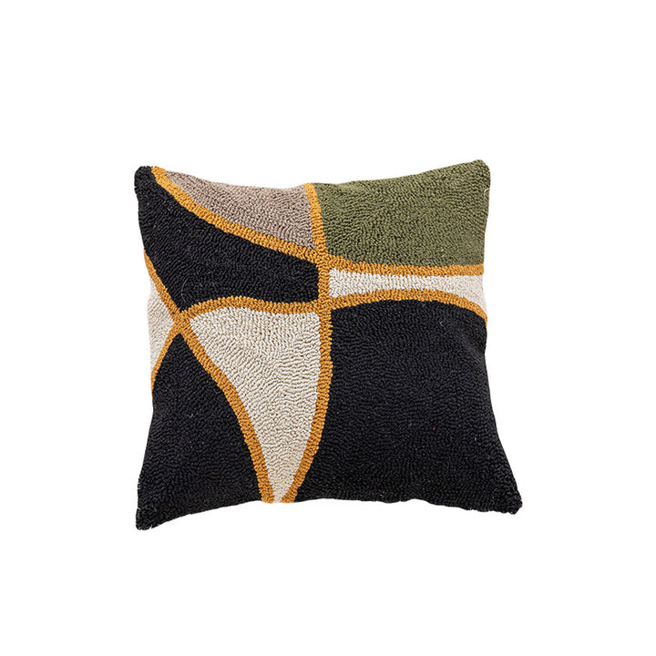 Textured Botanical Art Cushion