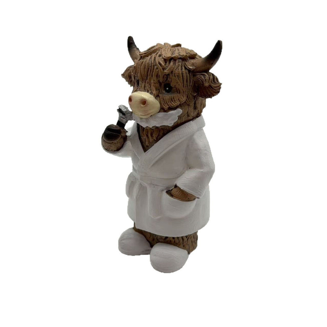 Funny Highland Cattle Bathroom Figure Kalsten