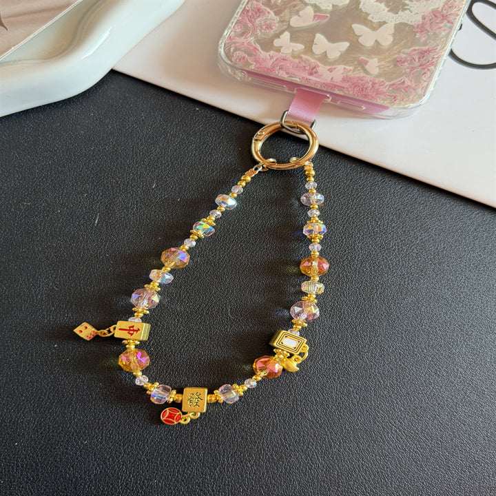 Decorative Beaded Charm Keychain Kalsten 1790135475