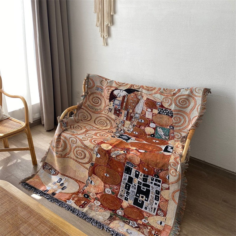 Artistic Graphic Throw Blanket