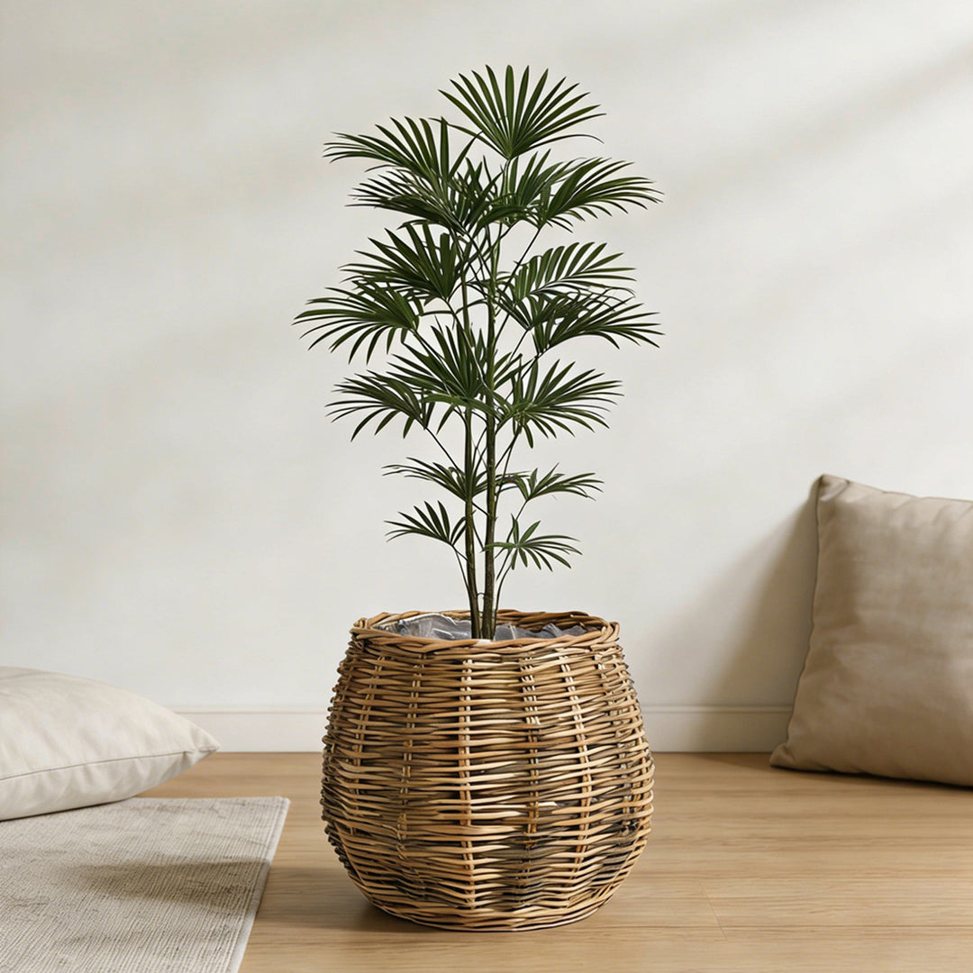 High-quality plant basket made of natural willow Kalsten
