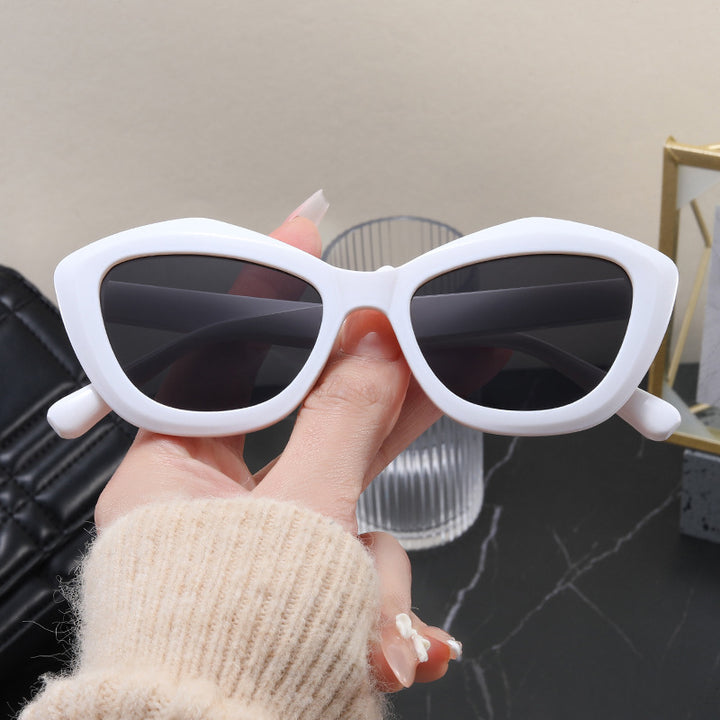 Ladies Cat-Eye Sunglasses with Stylish Leopard Pattern Kalsten