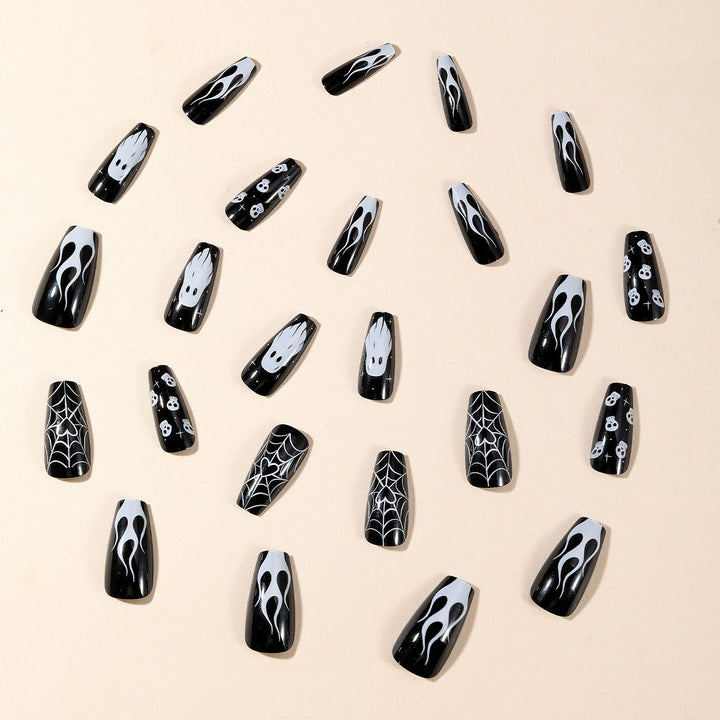 Halloween-Themed Acrylic Nail Set Kalsten
