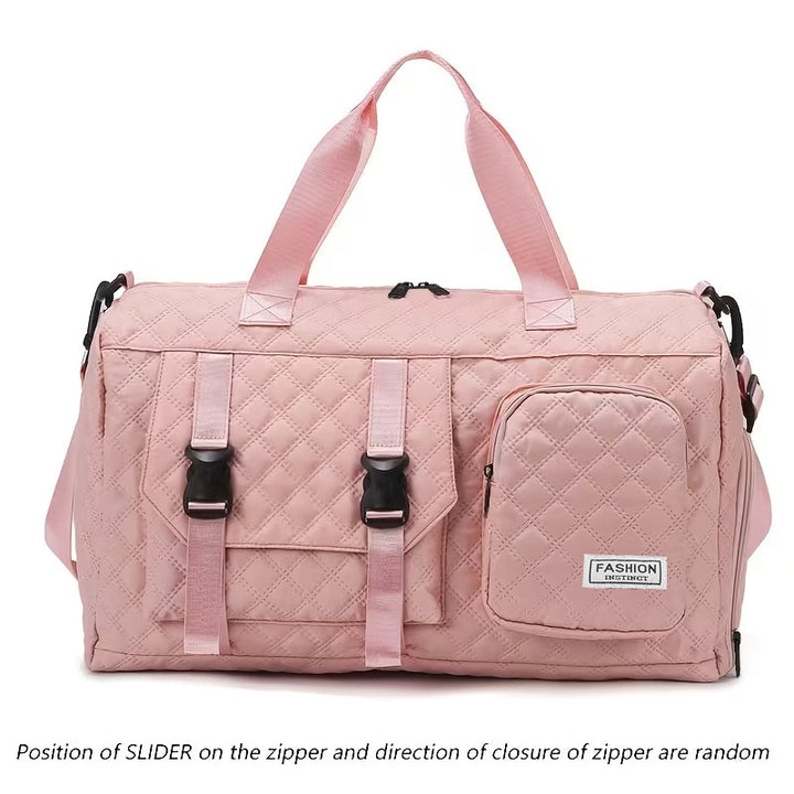 Versatile Quilted Travel Duffel Bag Kalsten