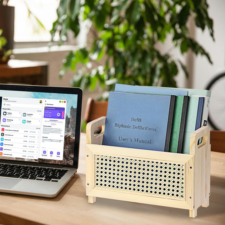 Rectangular Woven Storage Basket Kalsten