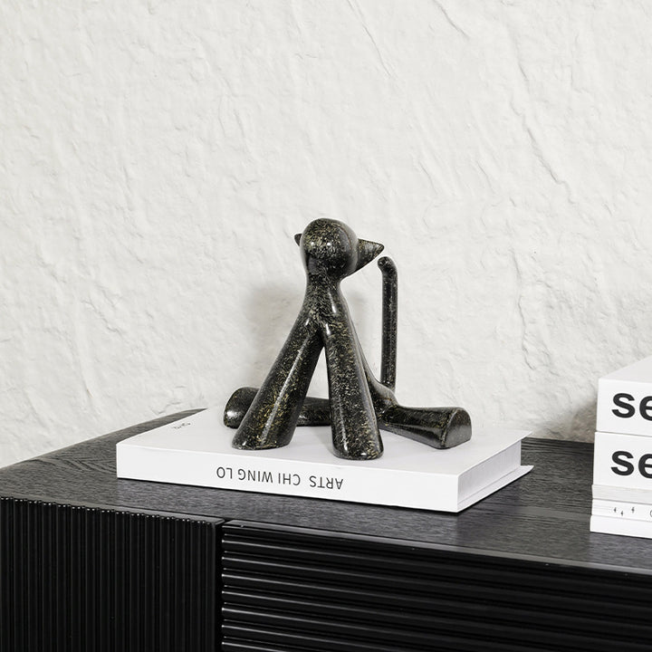 Artistic Cat Figurine