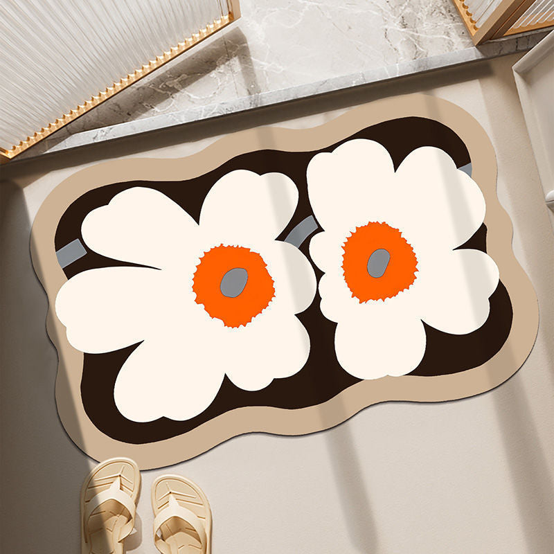 Floral-Designed Comfort Mat Kalsten