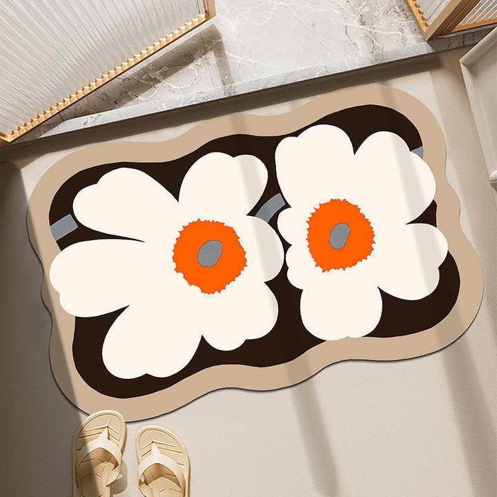 Floral-Designed Comfort Mat Kalsten