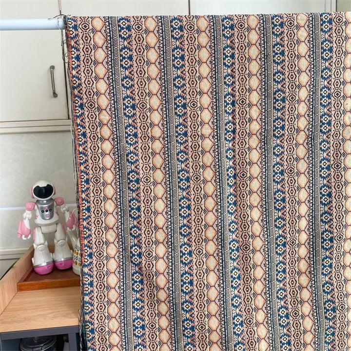Artistic Geometric Tapestry Blanket