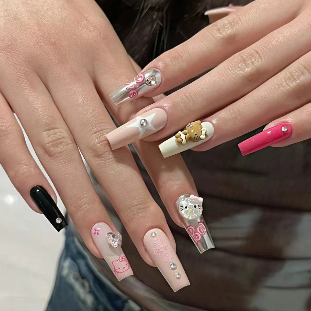 Cute Cartoon Nail Art Set Kalsten