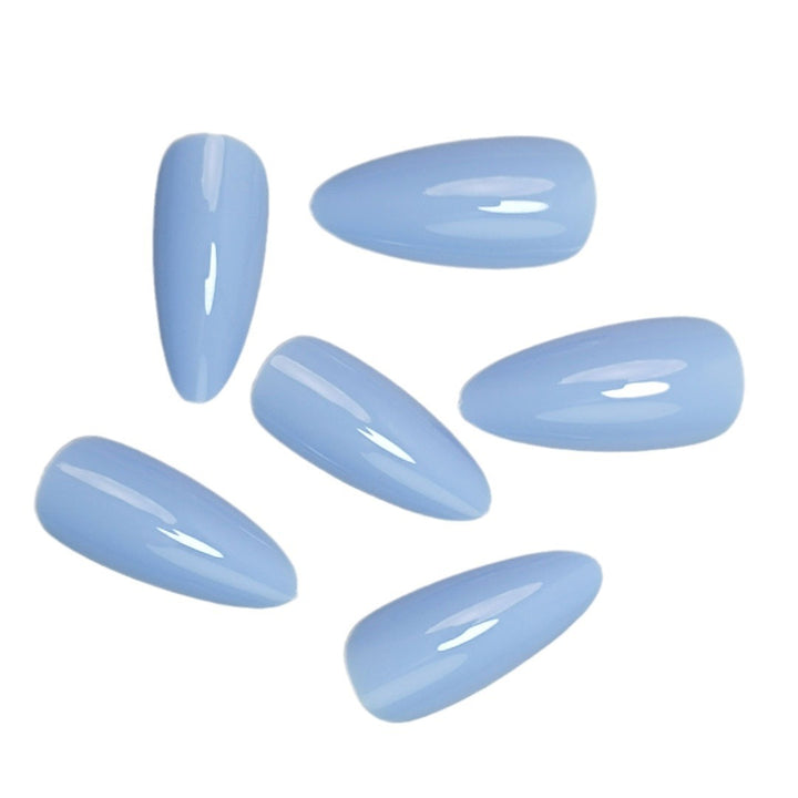 Premium Glossy Almond-Shaped Press-On Nail Set Kalsten
