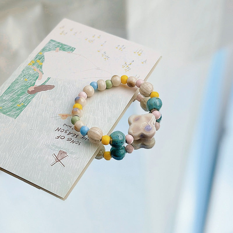 Heart-Shaped Beaded Bracelet Kalsten