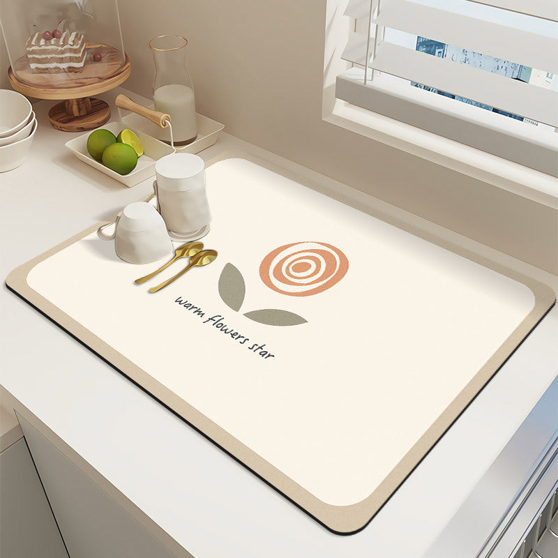 Decorative Kitchen Counter Protector Mat Kalsten