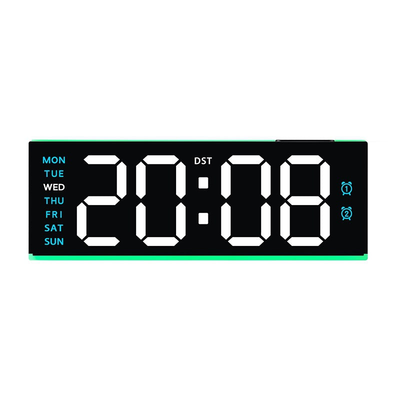 Digital alarm clock with large LED display and dual alarm function Kalsten