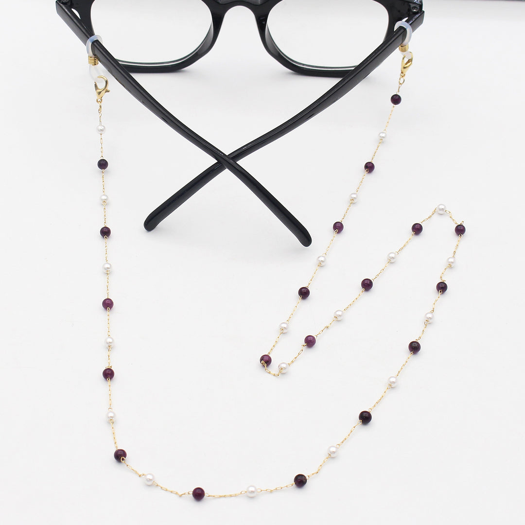 Elegant Multi-Color Eyewear Chain Kalsten