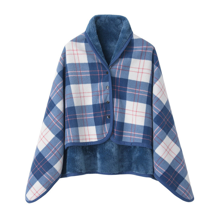 Women Cozy Warm Keeping Poncho Blanket Kalsten