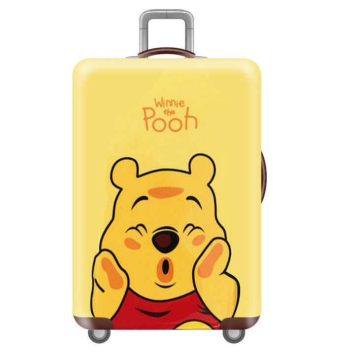 Unisex children's suitcase with reinforced hard shell, telescopic handle and Kuromi motif Kalsten