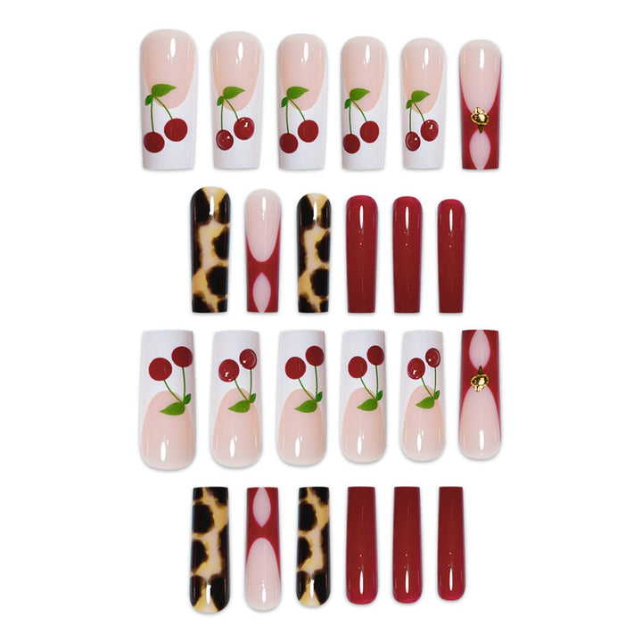 Artistic Long Nail Art Extensions Kalsten