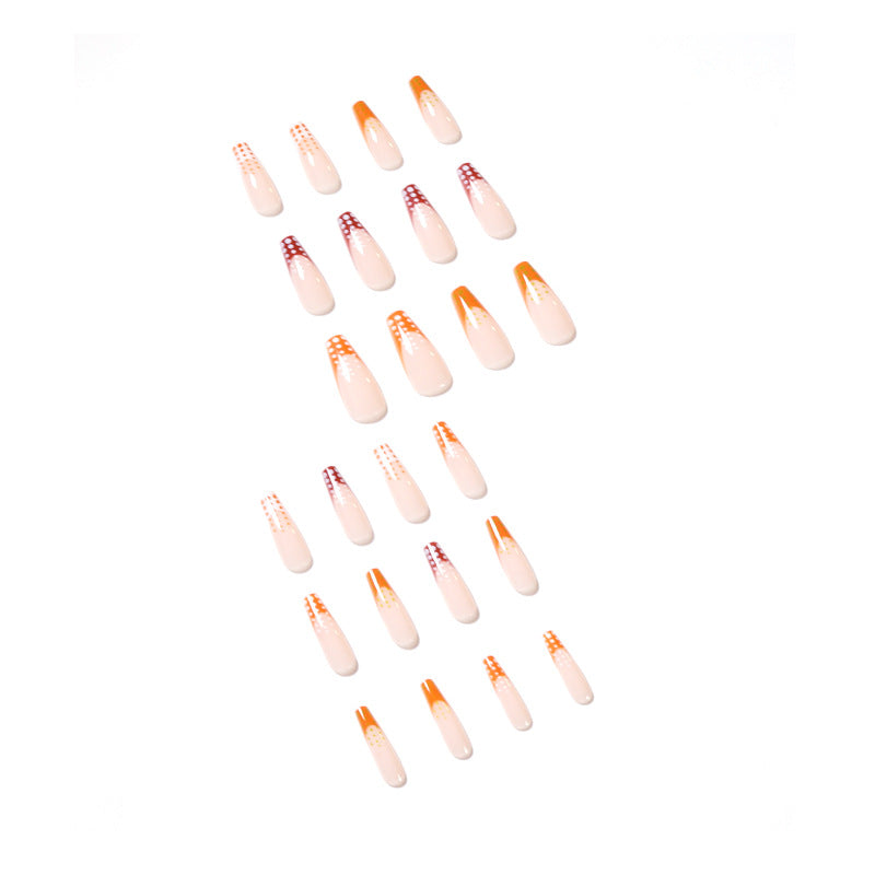 Artful Nail Extensions with Innovative Dot Design Kalsten