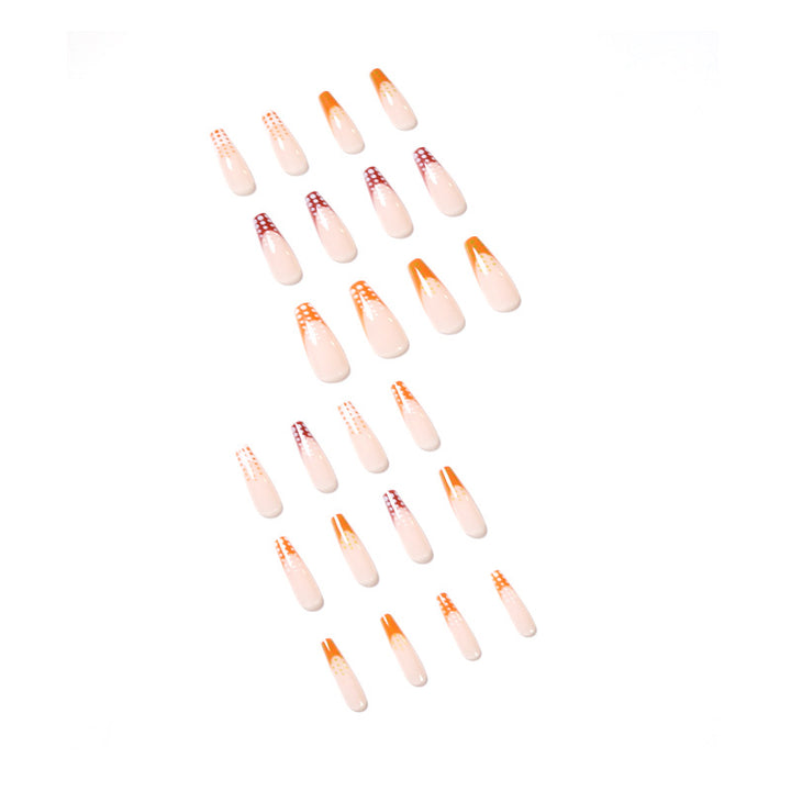 Artful Nail Extensions with Innovative Dot Design Kalsten