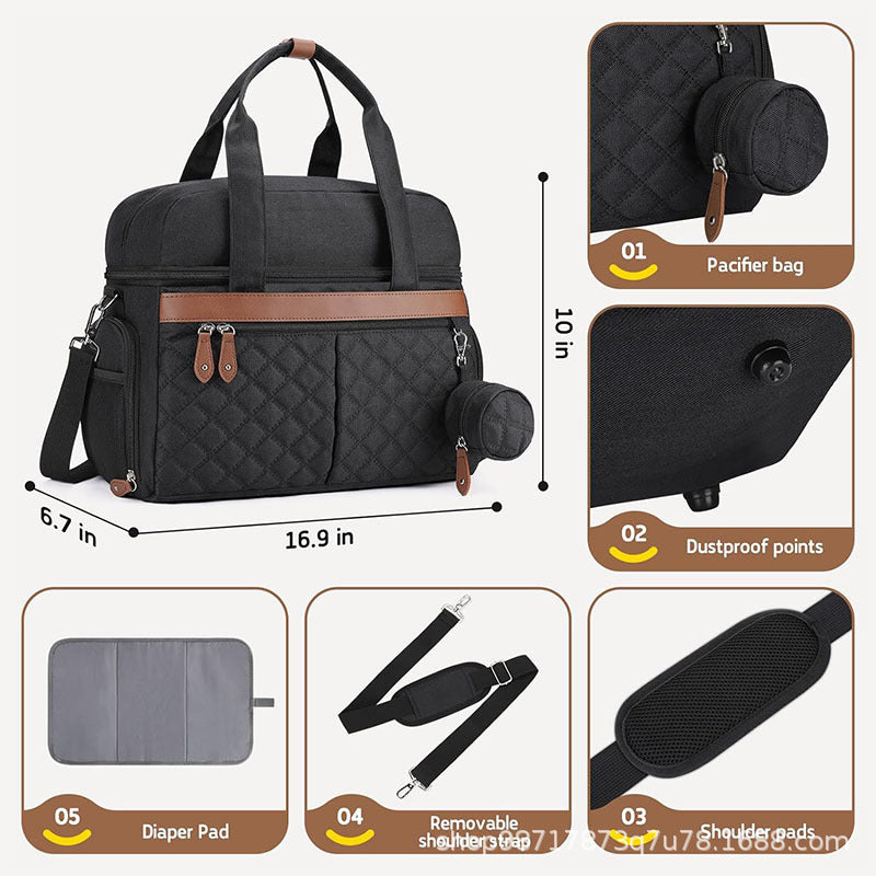 Versatile Quilted Travel Utility Bag Kalsten