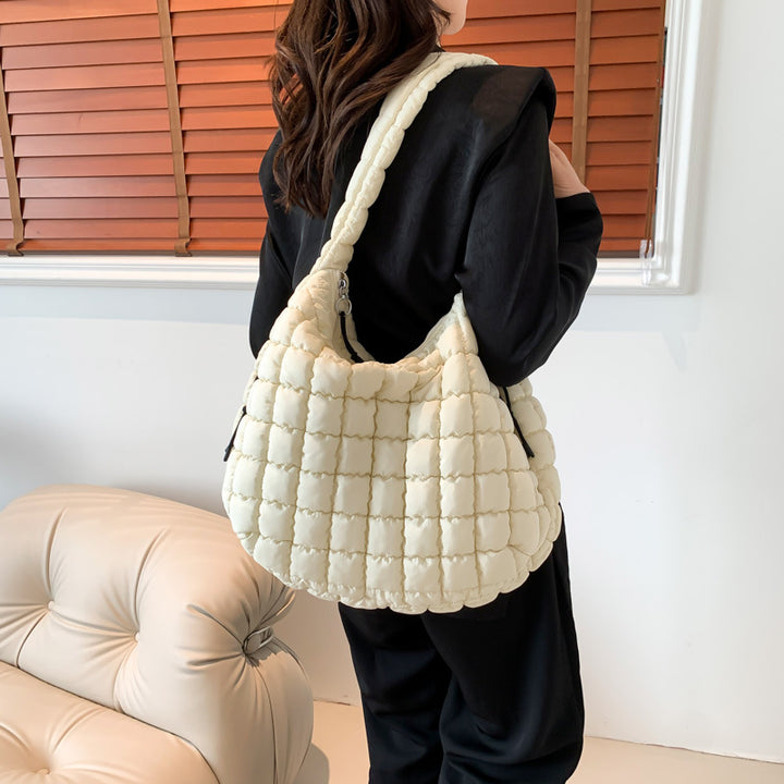 Quilted Casual Hobo Bag