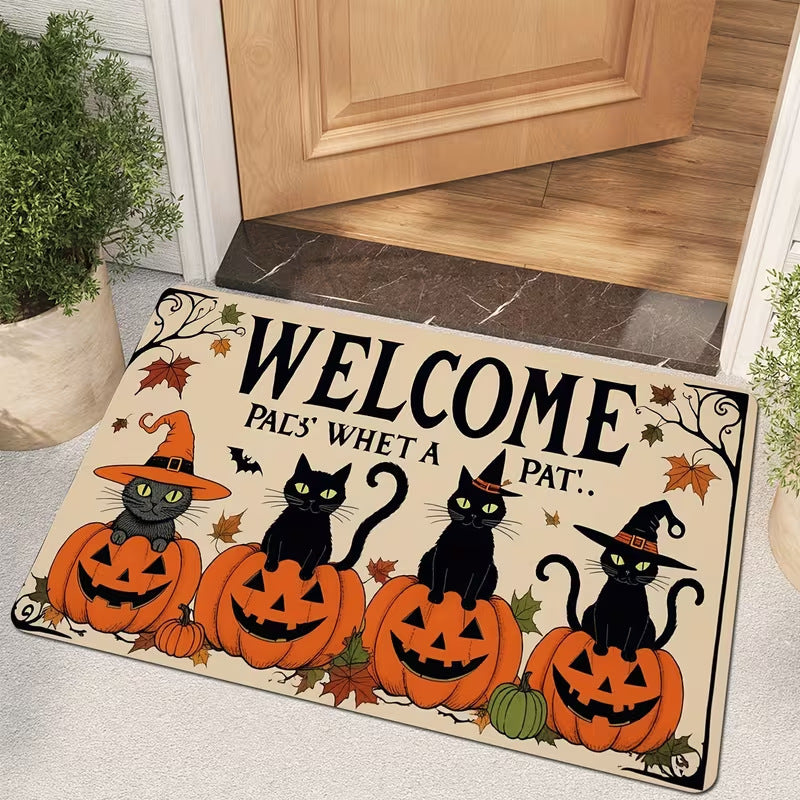 Halloween-Themed Decorative Doormat Kalsten