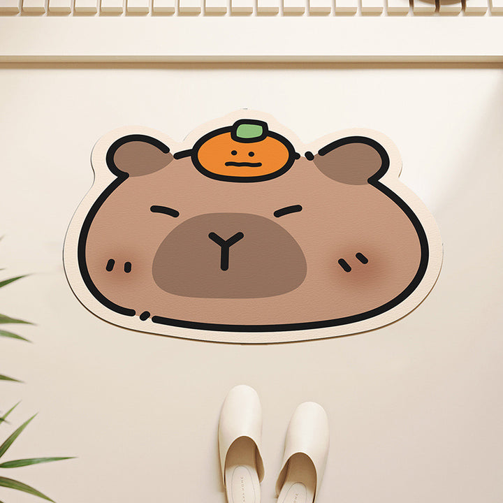 Cute Panda-shaped Bath Mat