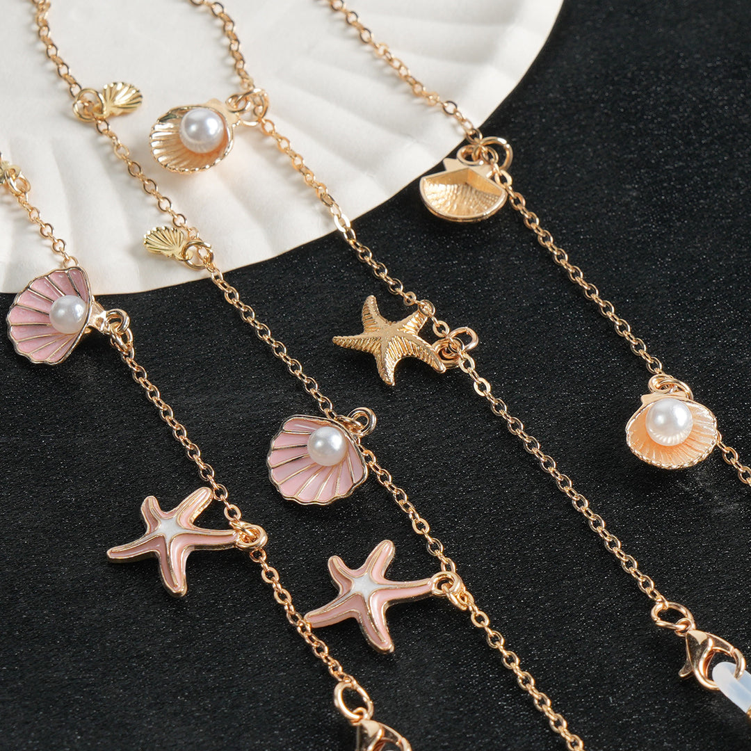 Decorative Coastal-Themed Eyewear Chain Kalsten