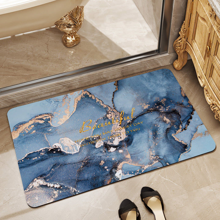 Modern Abstract Leaf Design Area Rug Kalsten