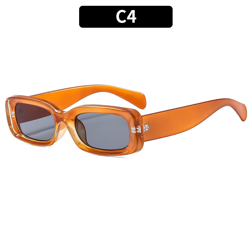 Chic Rectangle Frame Sunglasses