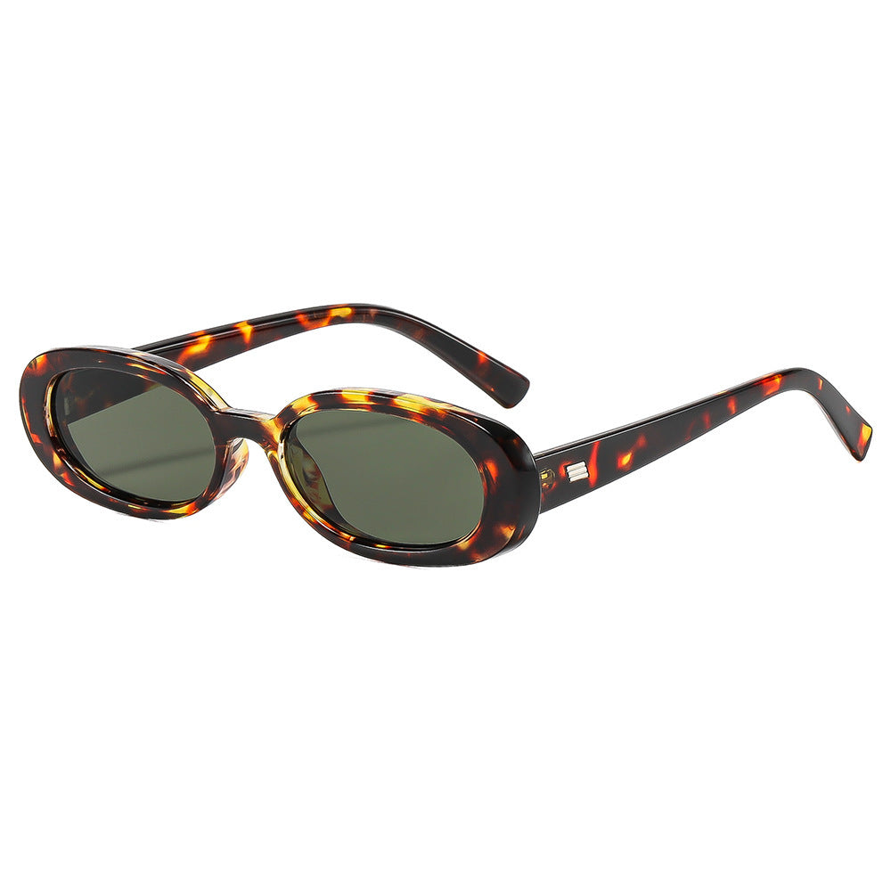 Stylish Oval Frame Sunglasses Kalsten