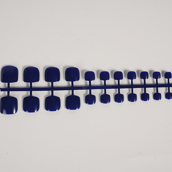 Elegant Glossy Press-On Toenails
