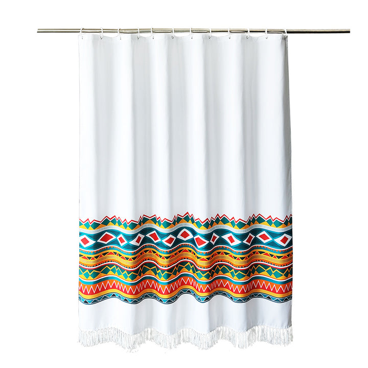 Artistic Patterned Shower Curtain Kalsten