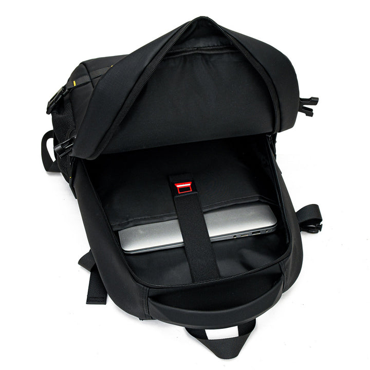 Modern backpack with multidimensional compartments and breathable back Kalsten
