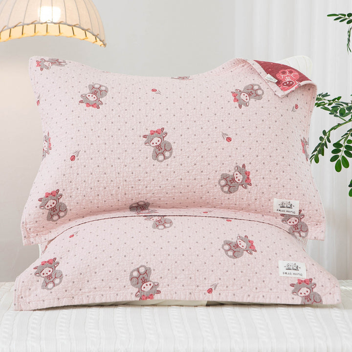 Women's pillowcase with modern checkered pattern Kalsten