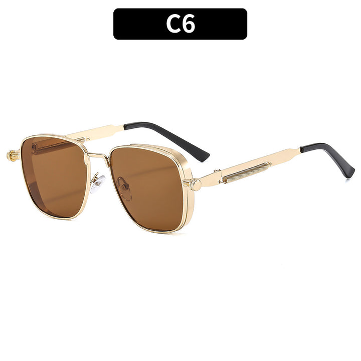 Luxurious Geometric Frame Sunglasses
