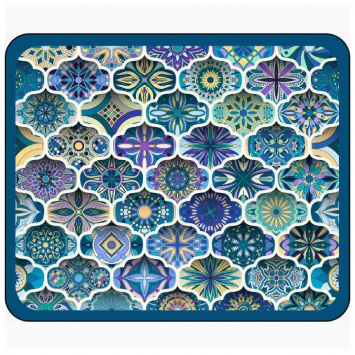 Geometric Patterned Floor Mat
