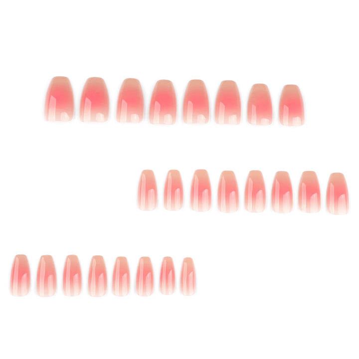 Stylish nail extensions with elegant ombre design Kalsten