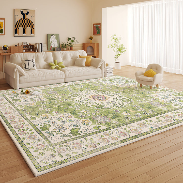 Luxurious Floral Pattern Area Rug Kalsten