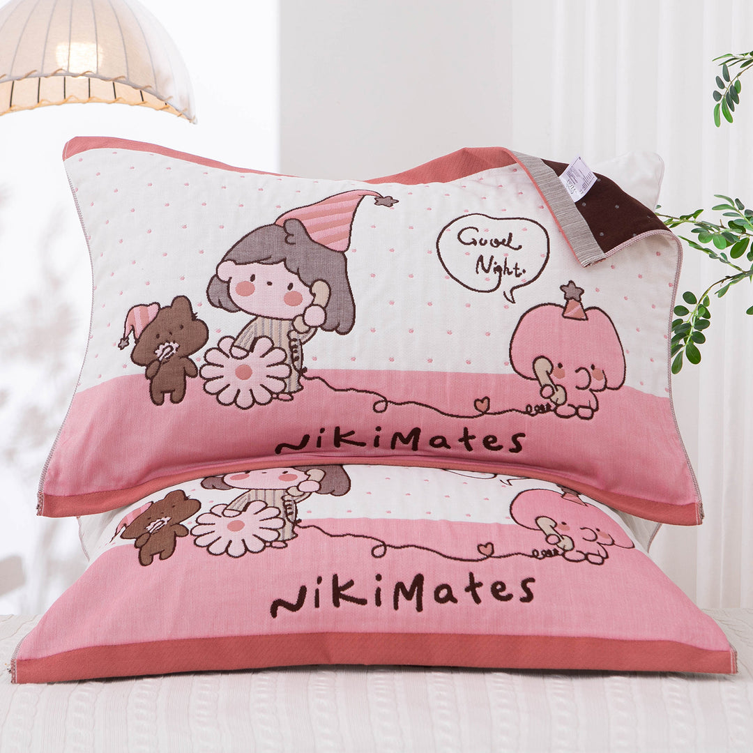 Women Decorative Pillow with Cheerful Design Kalsten