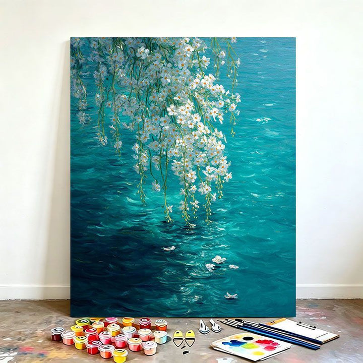 Floral-Inspired Scenic Canvas Art Print Kalsten