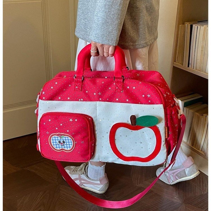 Playful Patterned Travel Tote Kalsten