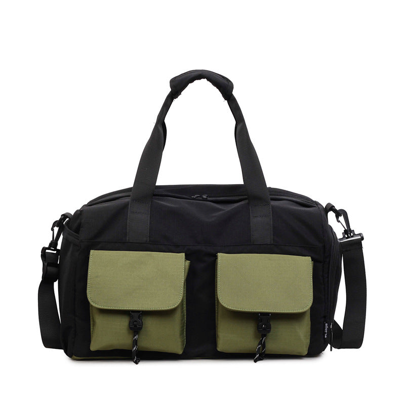 Multifunctional tote bag with comfortable shoulder padding and numerous outer pockets Kalsten