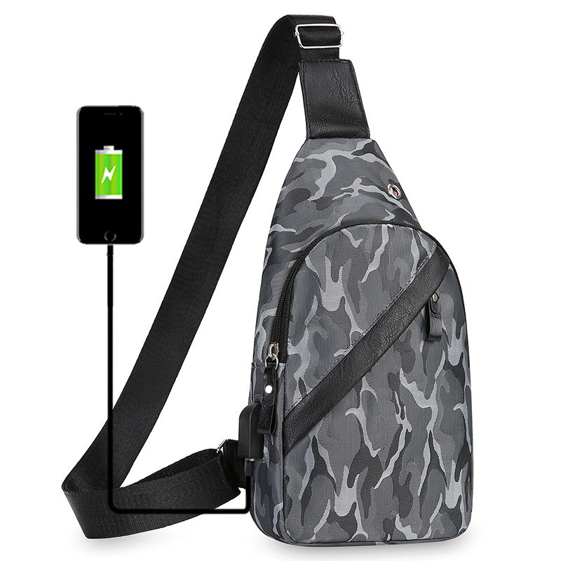 Stylish Camouflage Sling Bag Kalsten